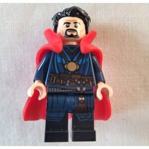 LEGO Doctor Strange Minifigure Red Cape Marvel Collector Figure